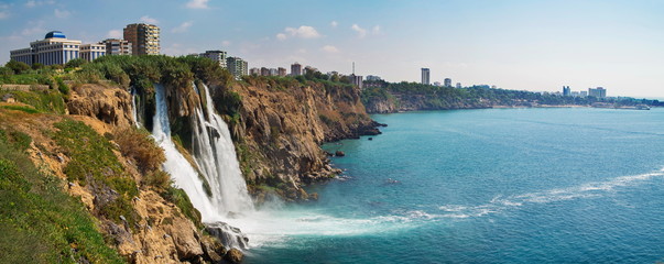 waterfall in Antalya Turkey © Yuriy Kobets