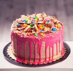 Pink cake
