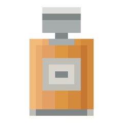 Perfume bottle vector template