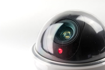 CCTV camera in studio