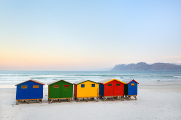 Naklejka premium Plaża Muizenberg