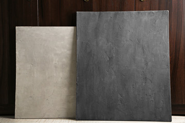 Different shades of gray backgrounds