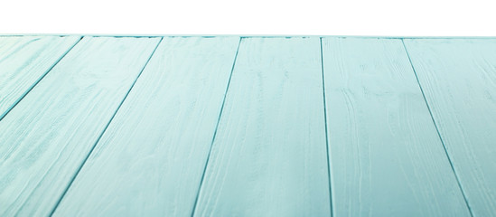 Wooden textured surface on white background