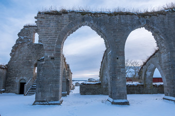 Alvastra Monastery ruins
