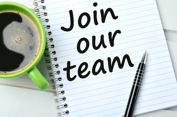 Join our team on notebook