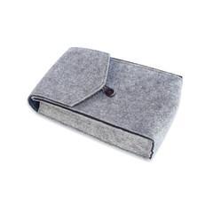  fabric bag isolated on white background.