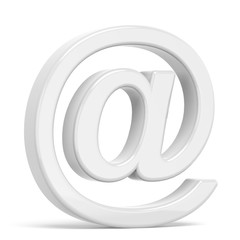 white Email symbol