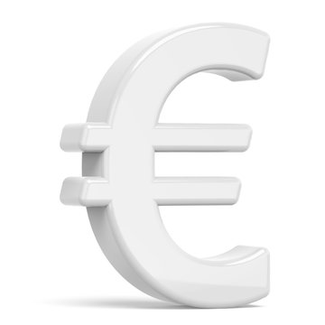 white euro sign
