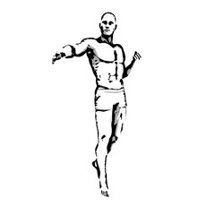 Comic Book Hero Pose