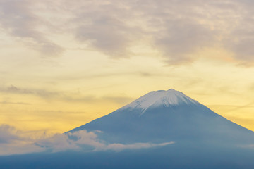 Mount Fuji sunset, Japan