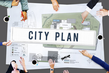 City Plan Municipality Community Town Management Concept