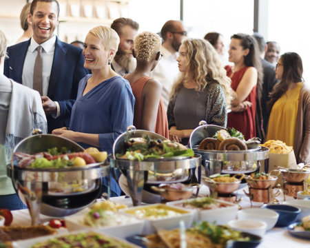 Food Brunch Cafe Catering Dining Cheers Event Concept