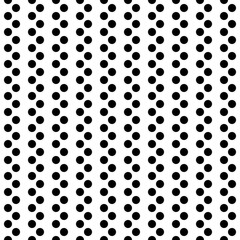 Monochrome Polka Dots Texture