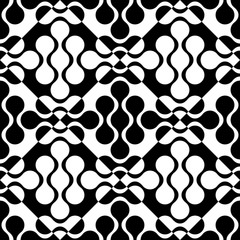Seamless Curved Shape Pattern