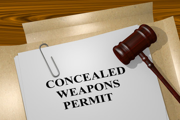 Concealed Weapons Permit - legal concept