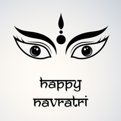  illustration Navratri or Happy Diwali festival  background.