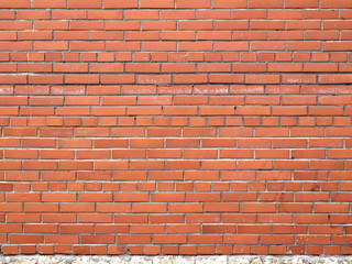 Grunge red dirty brick wall underground texture