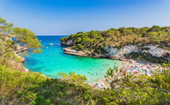 Summer Holiday Beach Majorca Spain Cala Llombards