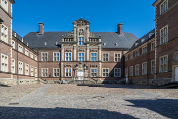 Naklejka premium Wasserschloss Ahaus in Nordrhein-Westfalen, Deutschlan
