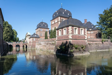 Fototapeta na wymiar Wasserschloss Ahaus in Nordrhein-Westfalen, Deutschland