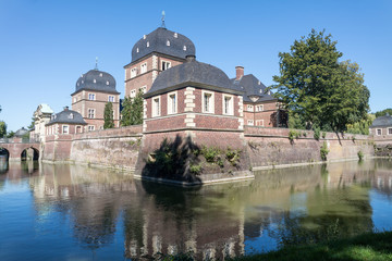 Fototapeta na wymiar Wasserschloss Ahaus in Nordrhein-Westfalen, Deutschland