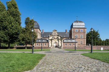 Fototapeta premium Wasserschloss Ahaus in Nordrhein-Westfalen, Deutschland