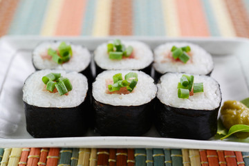 おいしそうな鉄火巻き