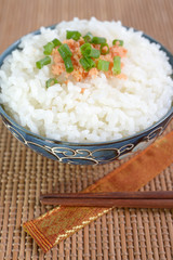 一膳のご飯とお箸