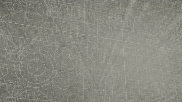 Mechanical background, cogwheel