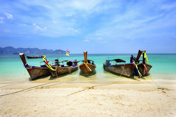 Traditional Thai boat