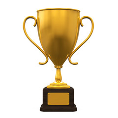 Gold Trophy Cup