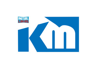 KM Initial Logo for your startup venture