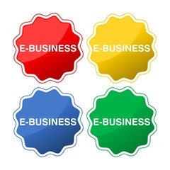 E business button