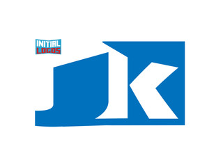 JK Initial Logo for your startup venture