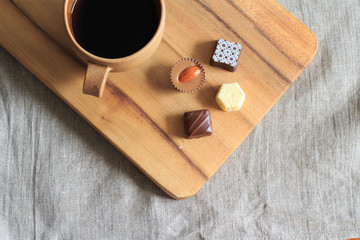 Coffee and chocolate