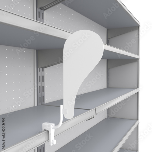 Download "supermarket shelf with shelf-stopper" Stock photo and royalty-free images on Fotolia.com - Pic ...