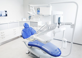 Obraz premium interior of new modern dental clinic office