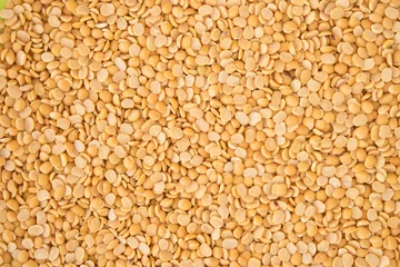 Foto op Canvas Yellow legume or dal background  © MediaNation.online