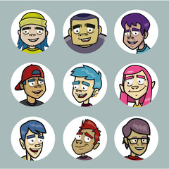 Teenager Avatars