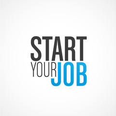 start your job!
