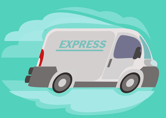 Express Delivery Car