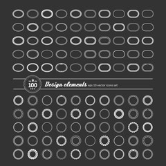 Decorative frame and label