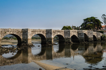 Puente Romano la Ramallosa, Vigo, Baiona, Pontevedra