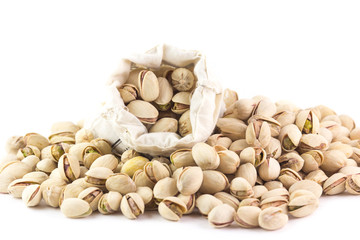 Pistacchi dentro un sacchetto