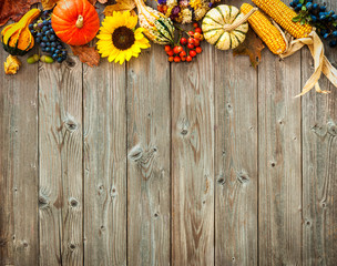 Colorful background for Halloween and Thanksgiving