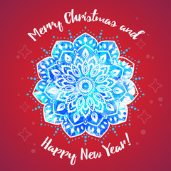 Beautiful card vector