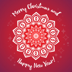 Beautiful card vector