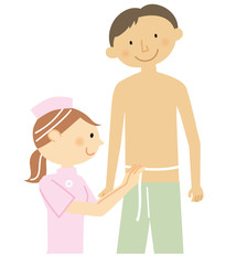 医療関連　腹部測定