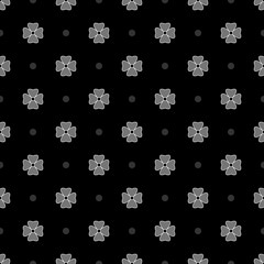 Flowers geometric seamless pattern 34.09