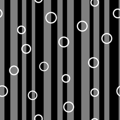 Line and circle chaotic seamless pattern 50.09